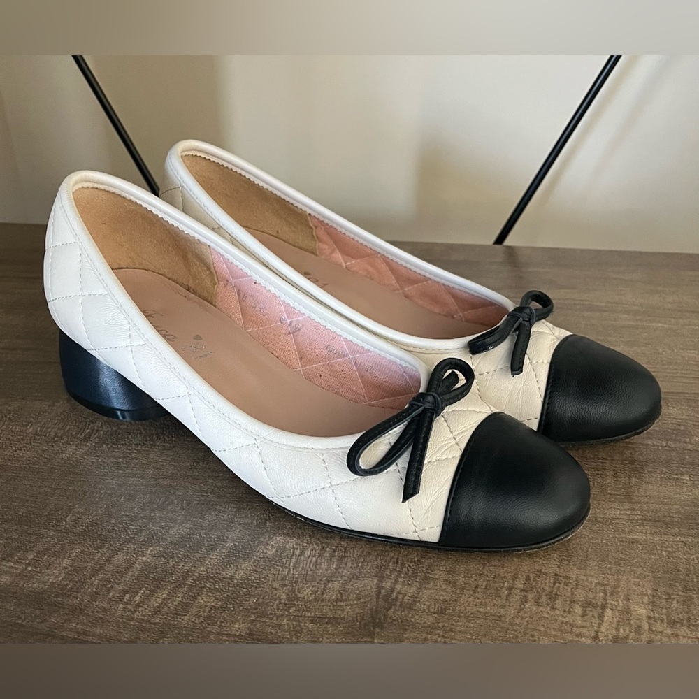 Ferca 81 Quilted Leather Shoes Size 38 / 7.5